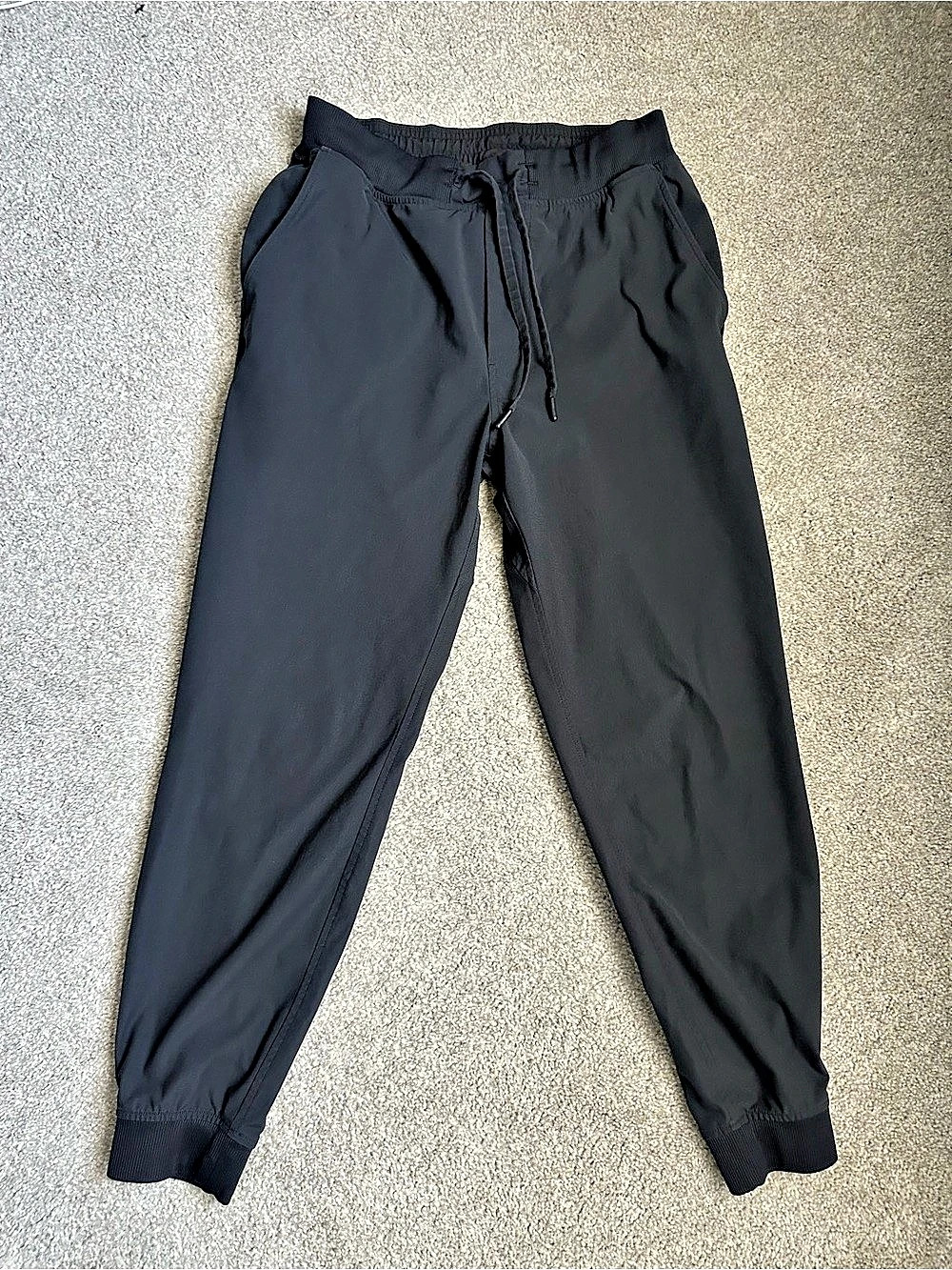 Rhoback Men’s Jogger Pants in Black Size Medium